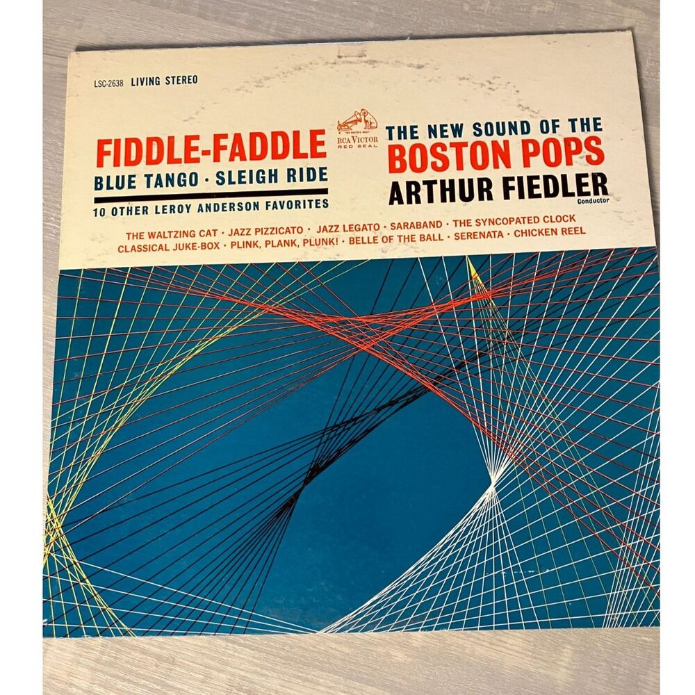 The New Sound of the Boston Pops, with Arthur Fiedler vinyl - 1962